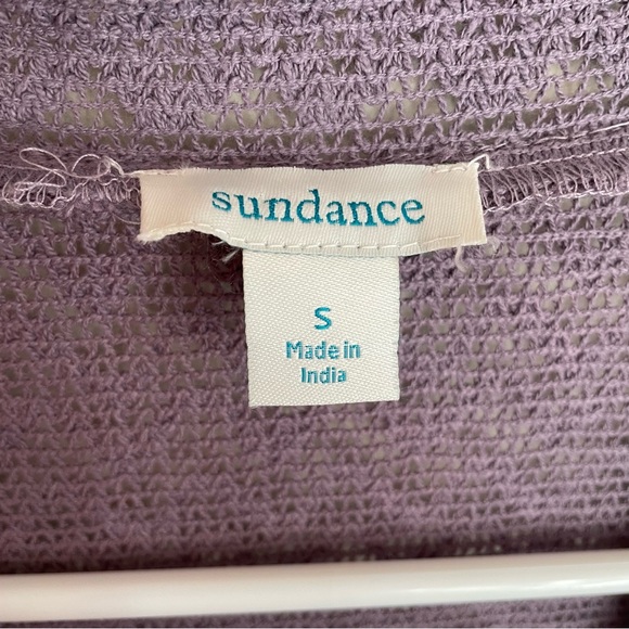 Sundance Anastasia Floral Embroidered Kimono in Dusty Purple Boho Size Small - Picture 6 of 16